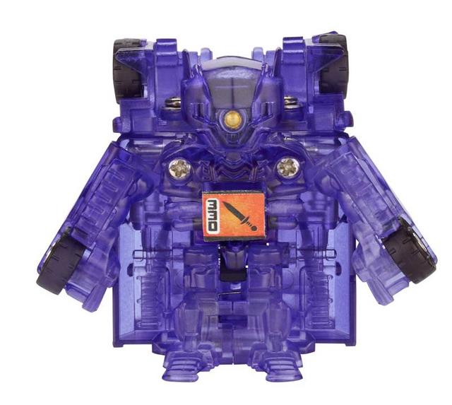 TRANSFORMERS BotShots Singles 2012 Shockwave chase